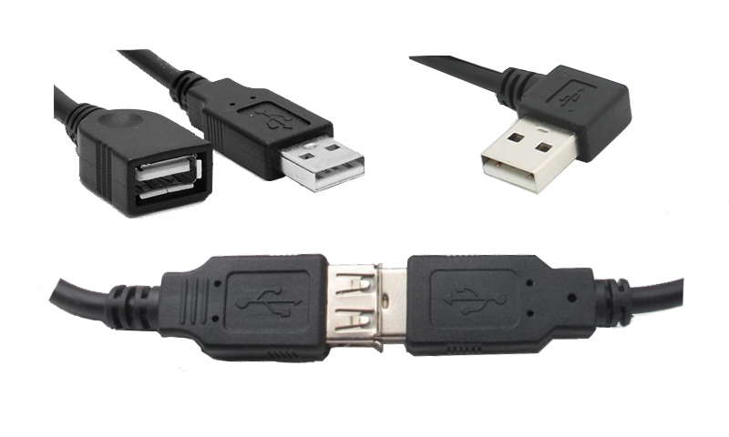 USB 2.0 Type A to A Cable