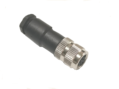 M8 type B coded assembled waterproof connector